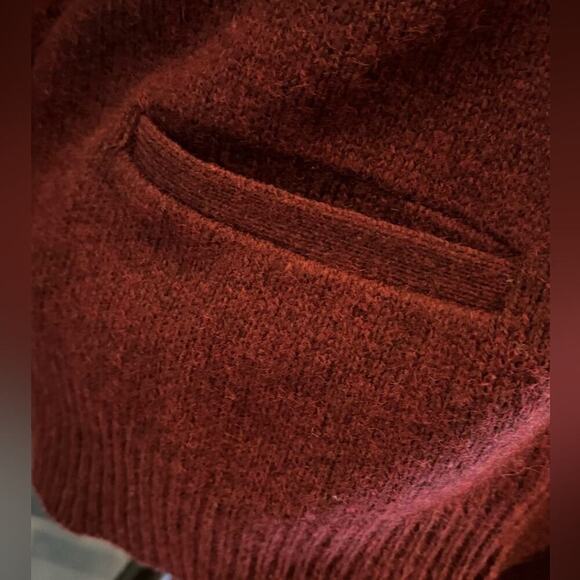 Jantzen Vintage Streetwear Wool Blend Knit Fair Isle Cardigan Sweater USA Medium - Picture 3 of 6